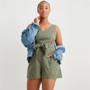 Aerie Culotte Shorts Romper